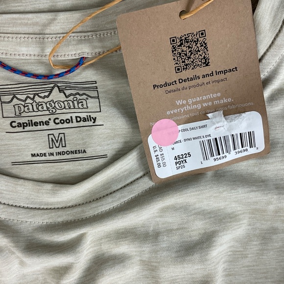 Patagonia Women's Capilene Cool Daily Tee NWT - Picture 6 of 8